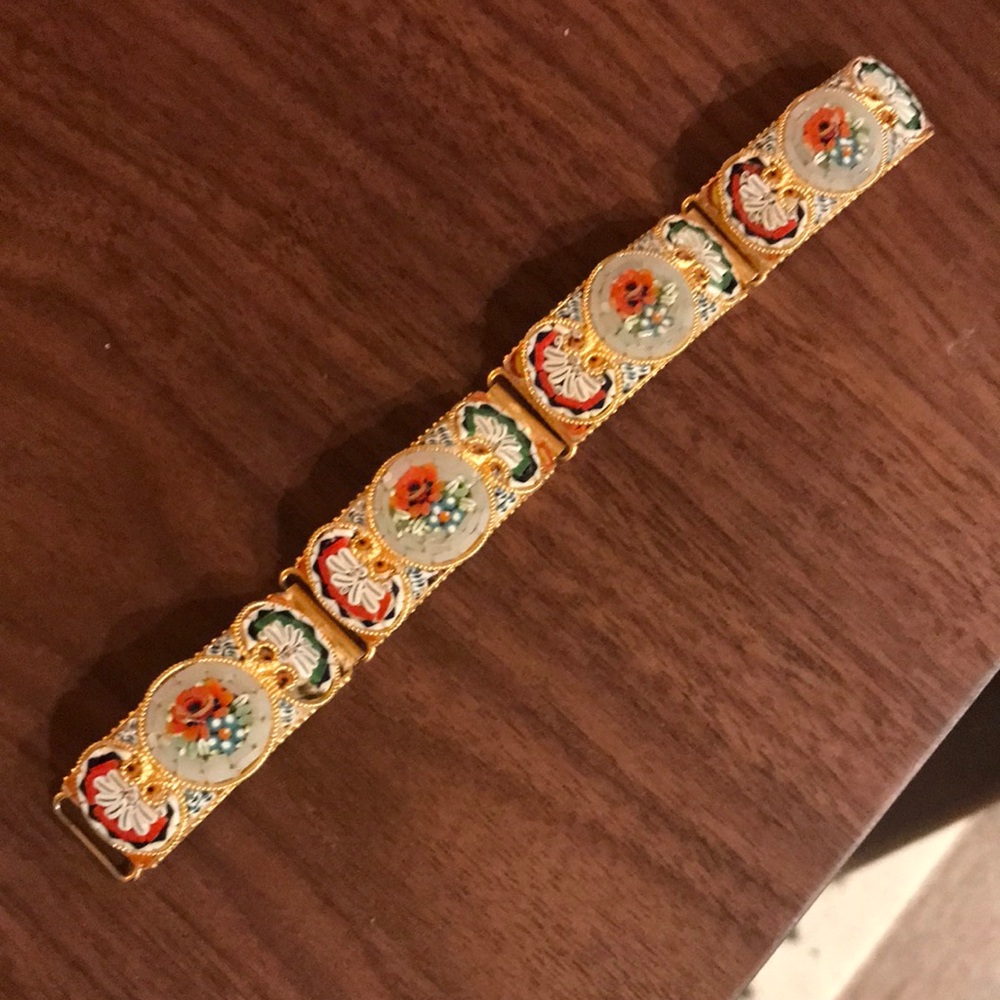 Vintage Mini-Mosaic Bracelet